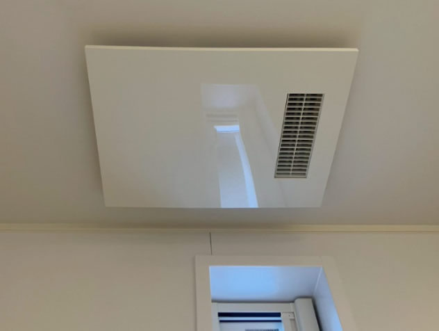 小牧市の戸建てでの浴室乾燥暖房機交換事例（三菱電機 V-141BZ5）