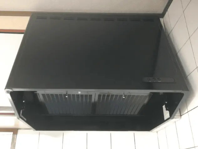 名古屋市瑞穂区の住宅で交換されたレンジフード